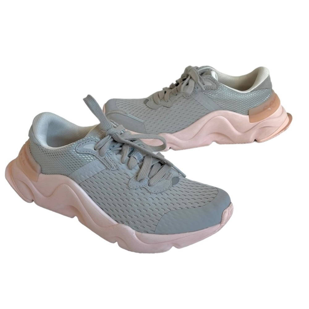 Sorel Gray / Peach Rnegd Mesh Sneaker Gem